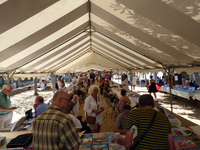 Exposition Salon du livre à Lussan