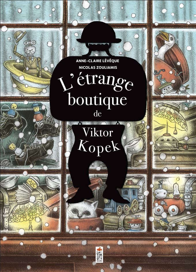 Couverture de L'étrange boutique de Viktor Kopek